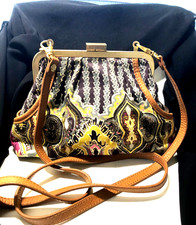 TED BAKER ELEGANT SHOULDER BAG OR CLUTCH MULTI COLOUR DESIGN