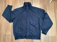 Sunderland of Scotland Navy Dolphin Waterproof Lightweight Golf Jacket Size L