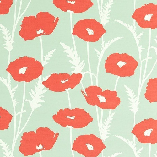 Scion curtain fabric poppy - scion,