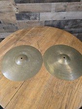 Vintage PAIR 14" PAISTE 505