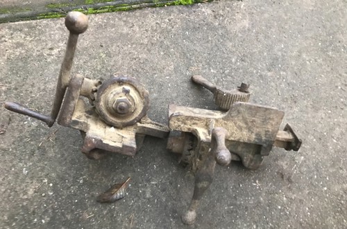 Vintage floorboard clamp - 2x,