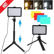 Photography LED Video Light Panel Lighting Photo Studio Lamp Portable Dimmable