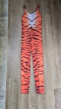 Tiger Catsuit Medium Black