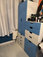 IKEA Wardrobes Drawers And Argos Mid Sleeper Bedroom Set