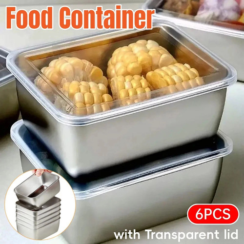 6pcs food storage - 6pcs,