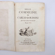 Goldoni – Delle Commedie