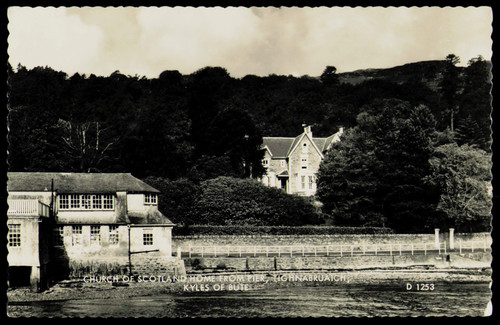 Vintage church scotland - church,