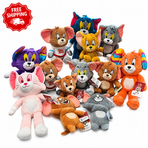 Tom jerry plush toy - plush, cartoon