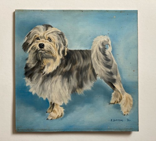 Charming vintage oil painting - charming,