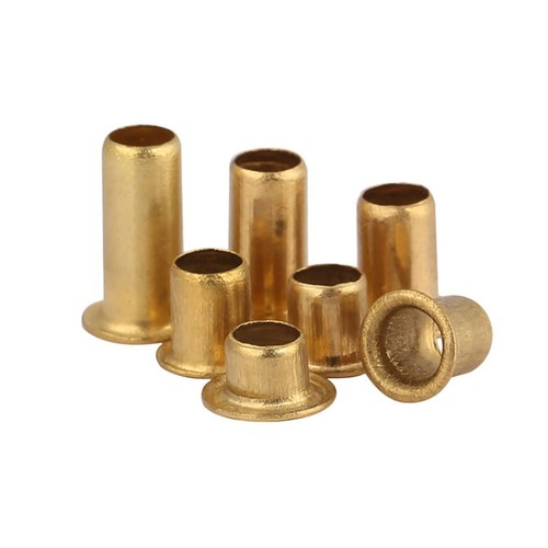 Brass hollow rivets tubular - brass,