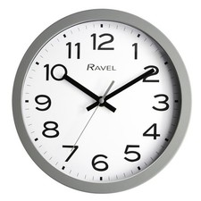 Ravel Round Wall Clock Plastic