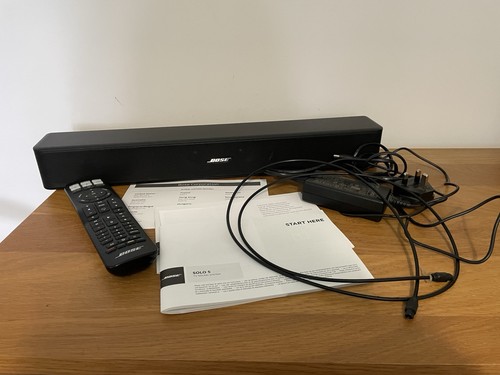 Bose solo soundbar sound - bose, tv