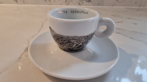 Illy espresso cup saucer - illy, &