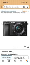 Sony A6000 Mirrorless Digital