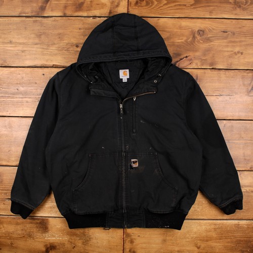 Carhartt jacket mens black - carhartt,
