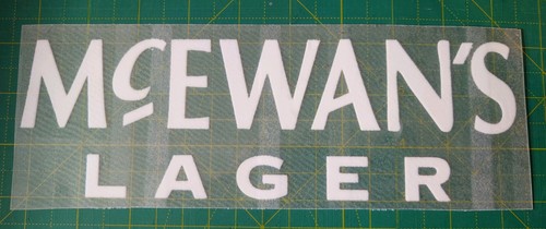 Mcewan lager football - mcewan's,