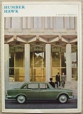 HUMBER HAWK SERIES IV Car Sales Brochure 1965-66 #1188/H
