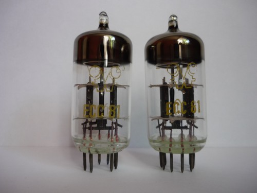 2pcs ecc81 double triode - 2pcs., new