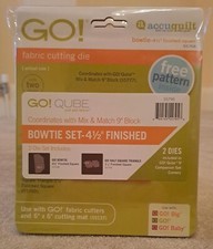 AccuQuilt cutting die - Bowtie