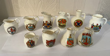 10 x Assorted Crested China