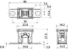 PAL 283B Main Fuse for Mazda, Honda and other models 80A, 100A, 120A strap type