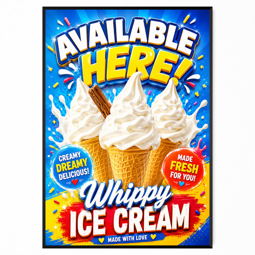 Whippy ice cream sold here - whippy,