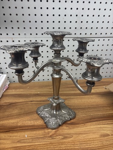 Vintage silver plated stick - vintage,