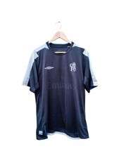 Chelsea FC 2004/05 Away Football Shirt Umbro Fly Emirates Large Soccer Jersey