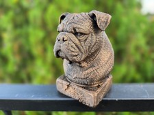 Old English Bulldog Bust