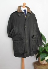 BARBOUR Ventile Endurance Hunting Jacket Size 46R/56R XXL A1005 Olive Vintage