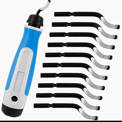 Deburring tool handheld - handheld, edge