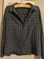 Ladies dark green/blue checked