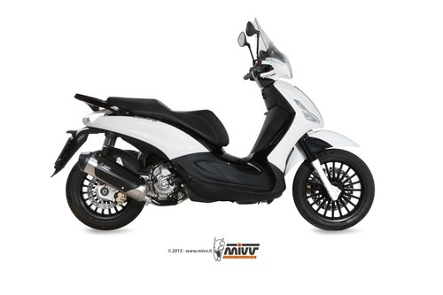 Mivv urban inox exhaust - inox,