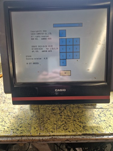 Casio qt6100 touch screen - casio,