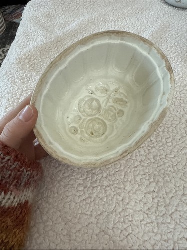 Antique old white ceramic - antique,