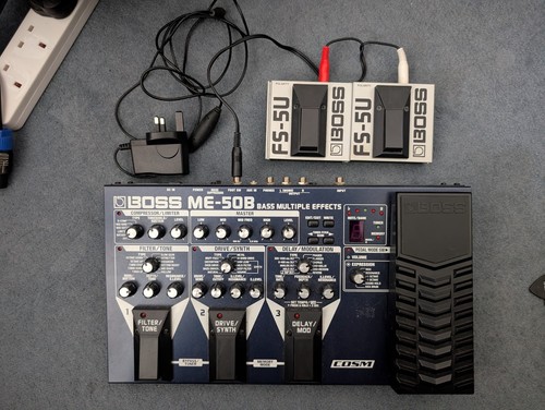 Boss 50b bass guitar pedal - boss,