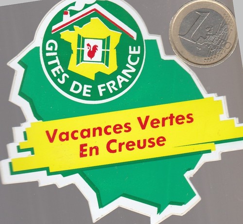 Sticker gites france en - gites,