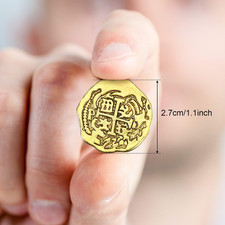 Hicarer 35 Pieces Gold Metal