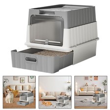 Extra Large Hooded Cat Litter