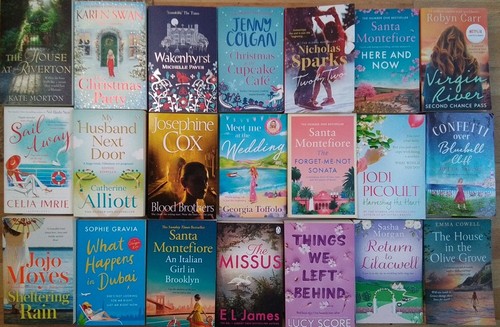 Womens fiction book bundle - womens, 25