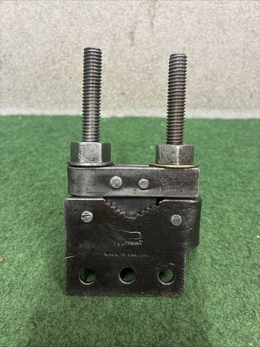 Vintage footprint pipe vice - pipe,