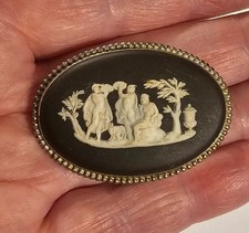 Vintage sterling silver black