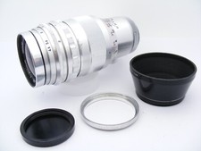 Steinheil Munchen 200mm f4.5 Tele-Quinar lens with Preset no 1969460 Mount M42