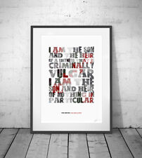 THE SMITHS ❤ How Soon Is Now - song lyrics poster art Limited Edition Print