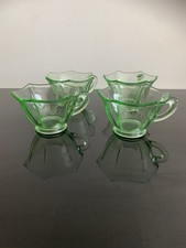 Vintage Depression Glass Cups