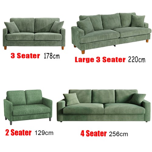 Modern seater corduroy - seater,