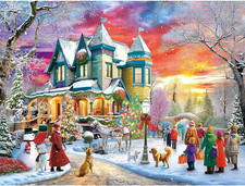 1000-Piece Christmas Jigsaw