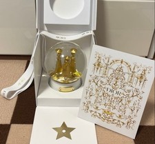 Christian Dior snow globe Gold