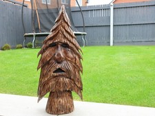 Chainsaw Carved Wooden Gnome
