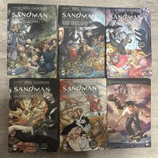Sandman by Neil Gaiman Complete Deluxe Editions 1 2 3 4 5 + Books Of Magic HC